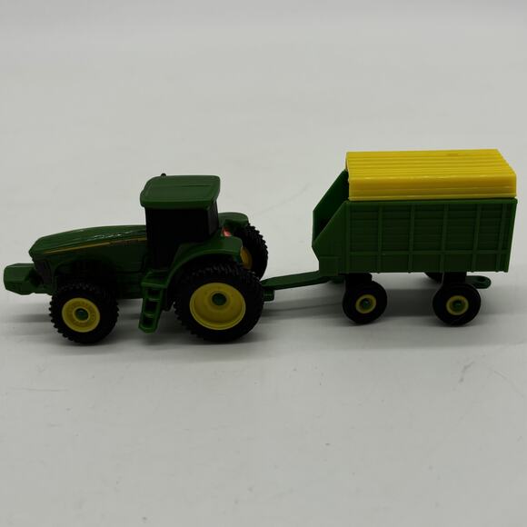 John Deere Die Cast Farm Tractors Combines Club Car Trailers 8pc Horse Carrier - Picture 7 of 10